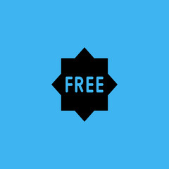 free icon. flat design