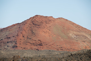 Vulkan landsakap on Lanzarote
