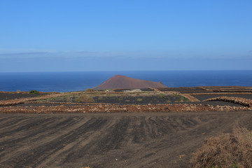 Vulkan landsakap on Lanzarote