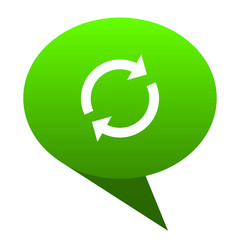 reload green bubble icon
