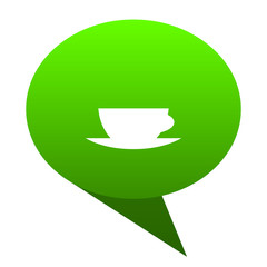 espresso green bubble icon