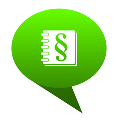 law green bubble icon