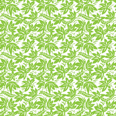 Ethnic green pattern