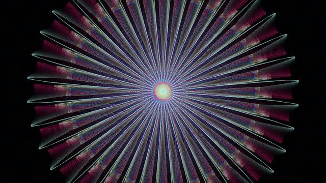 Spirographic Mandala - Loop Abstract Animation