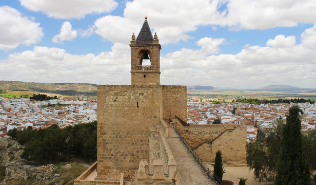 Alcazaba de Antequera, M&aacute;laga, Espa&ntilde;a