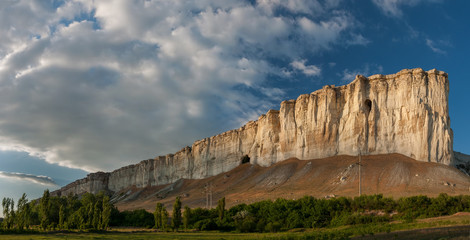  Ak-Kaya rock in Crimea