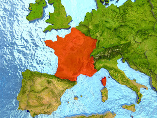 France in red