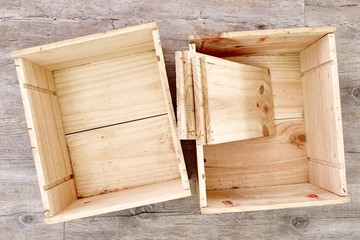 Empty Pine Box