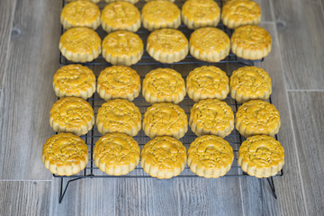 Moon Cake, food for Chinese Lunar mid-autumn festival