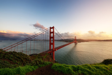 Golden Gate bridge at San Francisco, USA