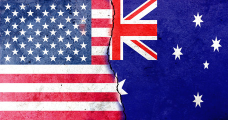 A crack in the wall. Australia-United States relations
