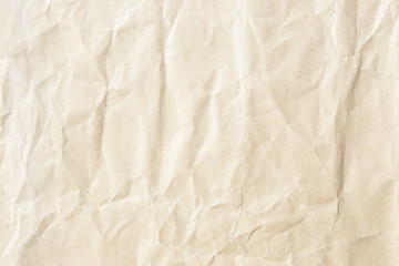 Old crumpled paper texture