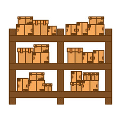 cargo shipping or handling related icons image vector illustration design 