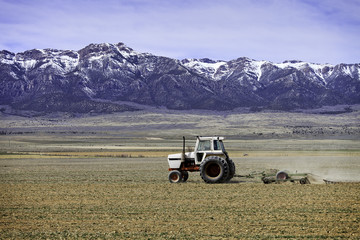 Spring Plowing in Utah