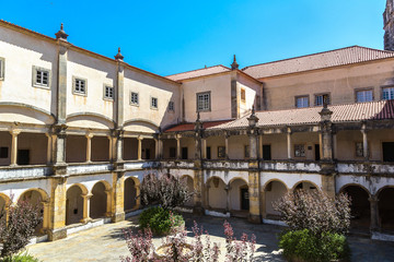 Fototapeta premium Medieval Templar castle in Tomar
