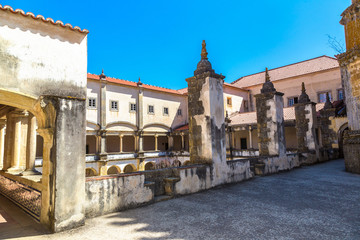 Medieval Templar castle in Tomar
