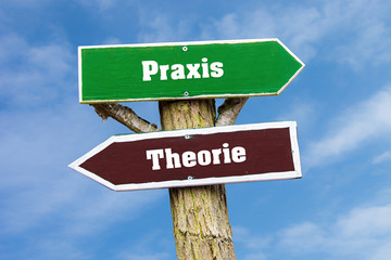 Fototapeta premium Schild 127 - Praxis