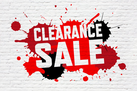 Clearance sale