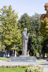 Fototapeta premium the statue in sam sergei abbey,russian federation
