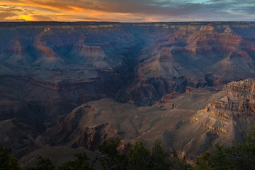 Fototapeta na wymiar South Rim, Grand Canyon National Park USA