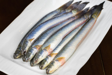 Pseudapocryptes elongatus fish, food for eating hot pot, the famous food in Mekong delta, Vietnam