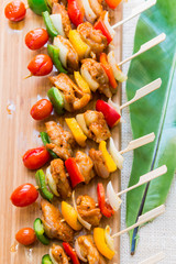 Barbecue Pork on a Stick