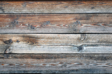 Gray and brown texture of an old wooden surface. Material background.
