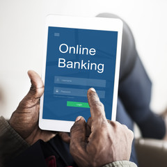 Online Payment Internet Banking  Concept