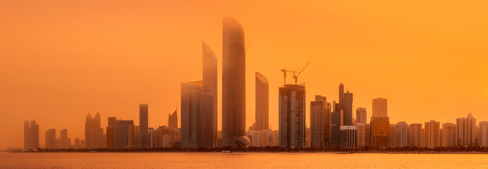 Obraz premium Abu Dhabi Skyline