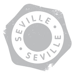 Naklejka na ściany i meble Seville stamp rubber grunge