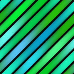 Parallel Gradient Stripes. Seamless Multicolor Pattern.