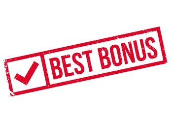 Fototapeta premium Best Bonus rubber stamp