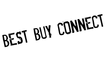 Best Buy Connect rubber stamp