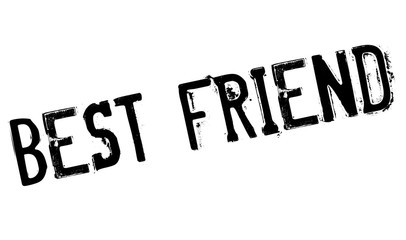 Best Friend rubber stamp