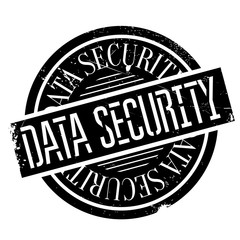 Data Security rubber stamp. Grunge design with dust scratches. Effects can be easily removed for a clean, crisp look. Color is easily changed.