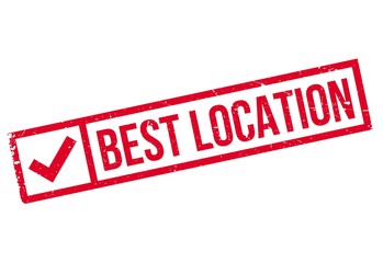Best Location rubber stamp © lkeskinen