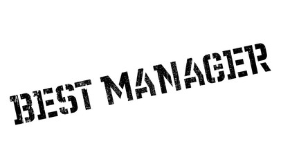 Best Manager rubber stamp