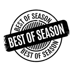 Best Of Season rubber stamp