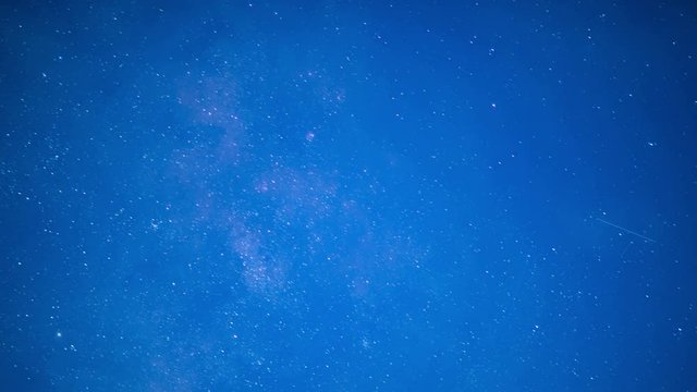 Milky Way Aquarids Meteor Shower 19 Time Lapse