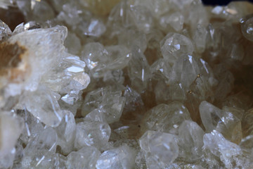 Fototapeta na wymiar white rock-crystal background