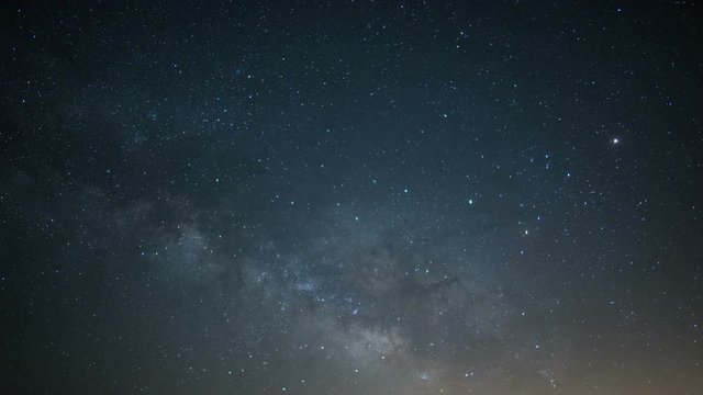 Milky Way Aquarids Meteor Shower 20 Time Lapse