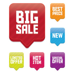 Colorful Promotional Labels