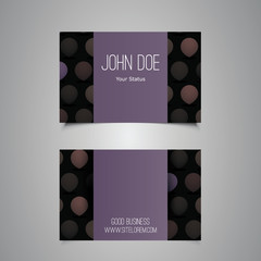 Dotted Business or Gift Card