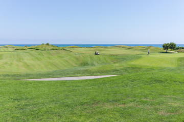 Naklejka premium Golf course