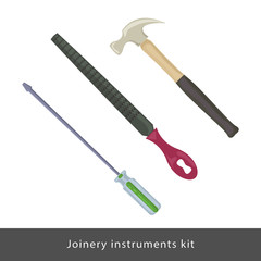 Joinery instruments kit 