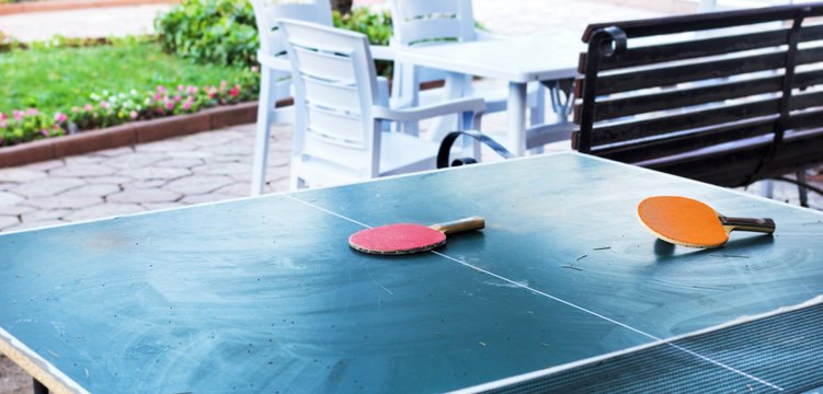 Table tennis ping pong table