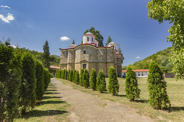 Lopushanski Monastery "Saint John the Forerunner" near village of Georgi Damyanovo, Bulgaria