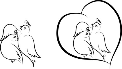 Valentine - birds