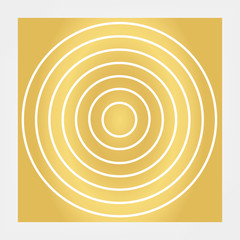 circles in gold