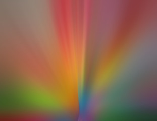 abstract colorful bokeh on black background